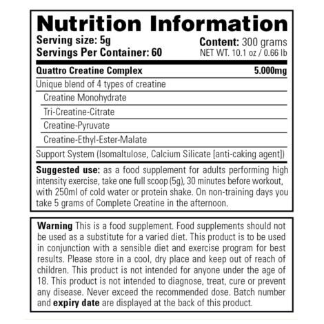 Stacker2 - Complete Creatine (300 gram) - Creatine