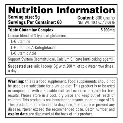 Stacker2 - Complete Glutamine (300 grams)
