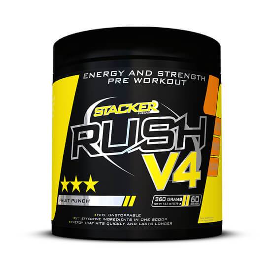 Stacker2 - Rush V4 (360 gram) Pre-Workout