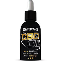 Stacker 2 CBD Iso - CBD Olie met 10% CBD - Isolaat - 30ml - 3000mg CBD - product