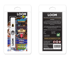 ACAN LOOM Blueberry Cookies (Hybride)  2ml  95% HHC disposable - 1 stuks