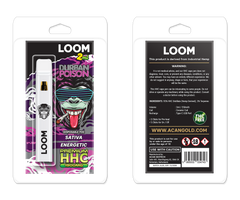 ACAN LOOM Durban Posion (Sativa) 2ml  95% HHC disposable - 1 stuks