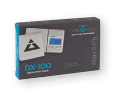 On Balance DX 100 SERIES  (100 gram x 0,01 gr) Mini weegschaal