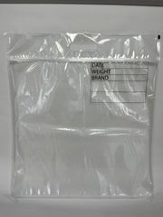 Zip-Lock Bag blanco 450 mm x 500 mm (100 stuks) - met handgreep 50 stuks