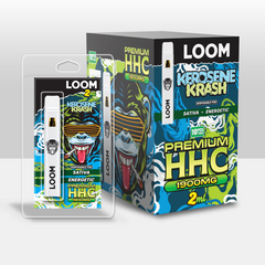 ACAN LOOM Kerosone Krash (Sativa) 2ml  95% HHC disposable - 1 stuks