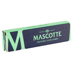 Mascotte - Combi Slim size - Lange Vloei Papers + tips (26 stuks in box)