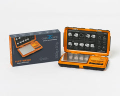 On Balance TUFF - Weight Pocket Scale (100 gram x 0.01 gr) - Zak Weegschaal  (oranje)