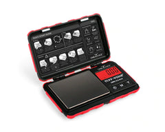 On Balance TUFF - Weight Pocket Scale (100 gram x 0.01 gr) - Zak Weegschaal (rood)