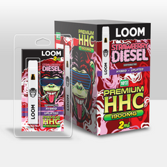 ACAN LOOM Strawberry Diesel  (Hybrid) 2 ml  95% HHC disposable - 1 stuks