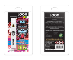 ACAN LOOM Strawberry Ice (Sativa) 2 ml  95% HHC disposable - 1 stuks