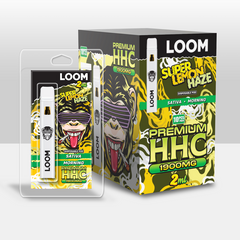 ACAN LOOM Super Lemon Haze (Sativa) 2 ml  95% HHC disposable - 1 stuks