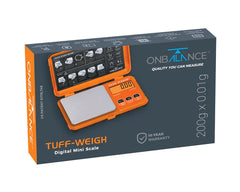 On Balance | TUFF - (200gr x 0,01gr) ORANGE - Pocket Scale